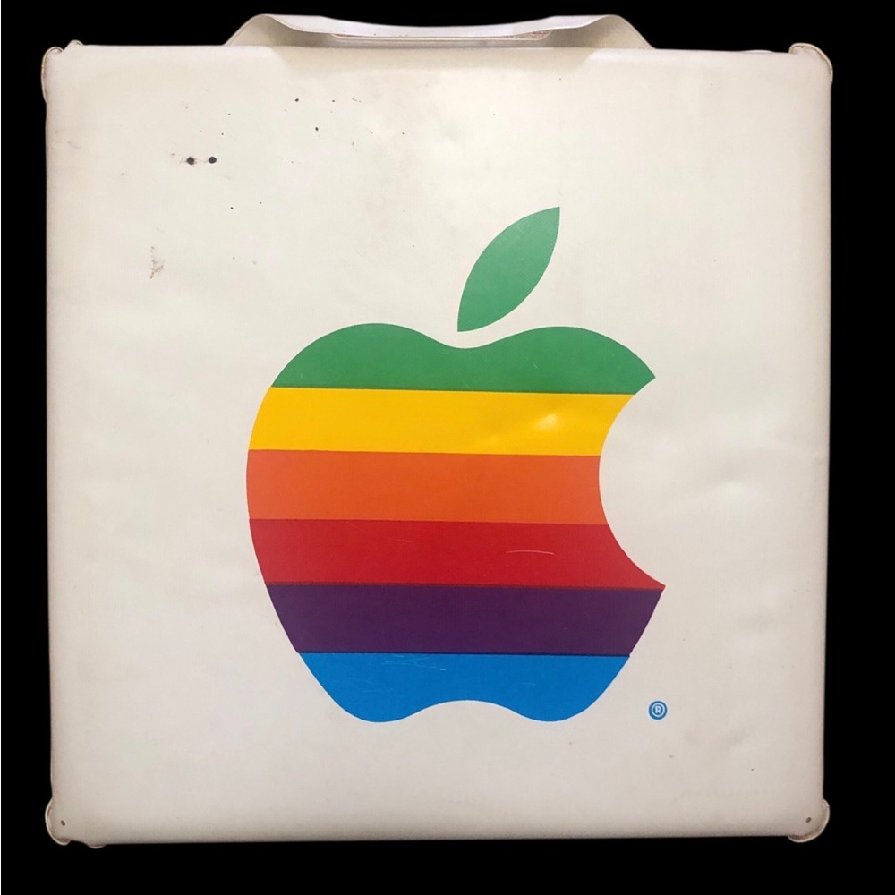 Vintage Apple Computer Stanford Tennis Champions Promo Bleacher Seat Cushion